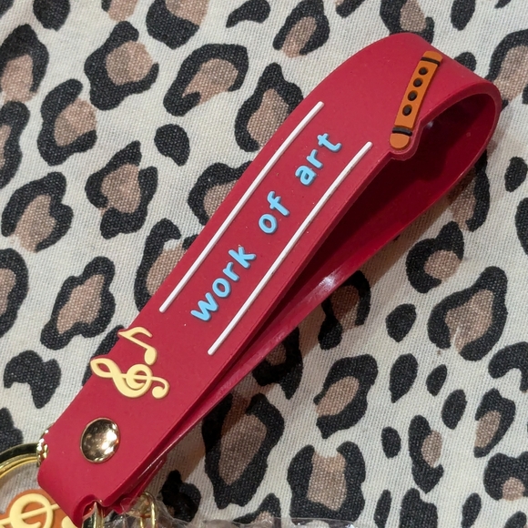 FREEwPrchs Bunny Flute Keychain music rabbit silicone kawaii cartoon anime band - Picture 3 of 5